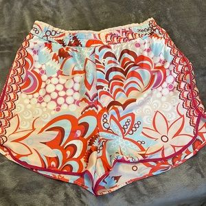 Floral Zara Satin Shorts